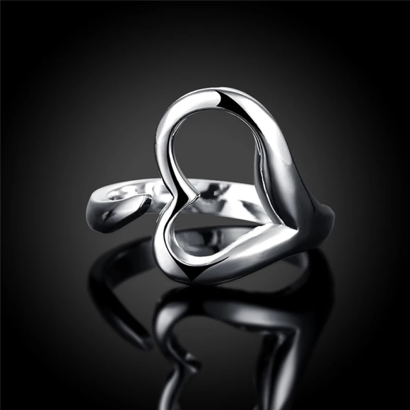 Jewelry - Sterling Silver Heart Ring